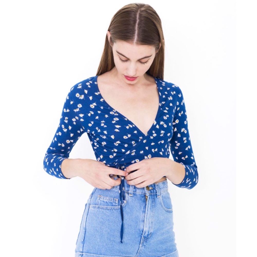 American Apparel Daisy Long Sleeve Top